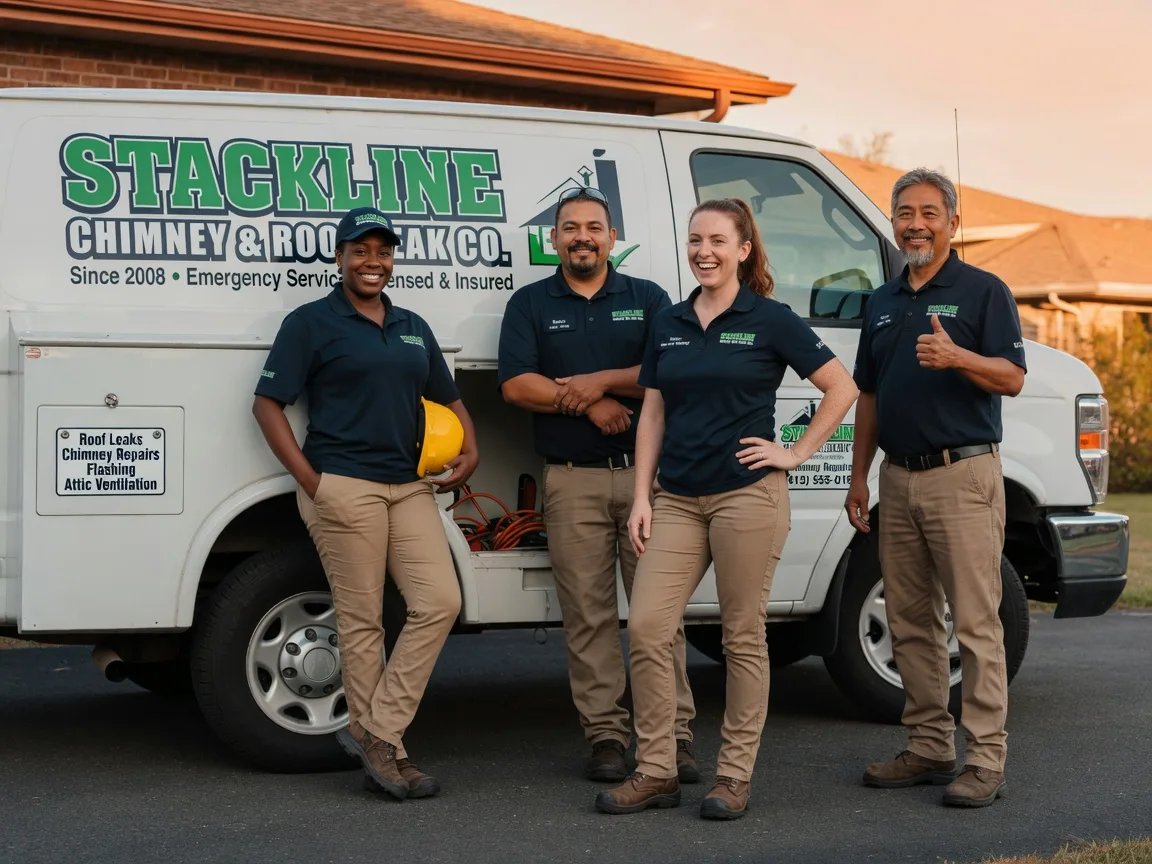 Chimney flashing repair company in Campbell, NE